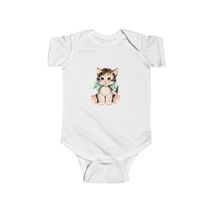 Cute Kitten Infant Bodysuit - Adorable Baby Apparel for Newborns
