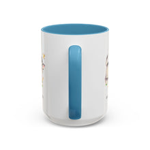 Load image into Gallery viewer, Know Your Worth Accent Coffee Mug - Cute Cat Design, Inspirational 11/15oz Mug