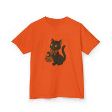 Load image into Gallery viewer, Youth Halloween Cat Tee