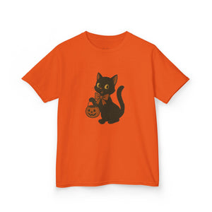Youth Halloween Cat Tee