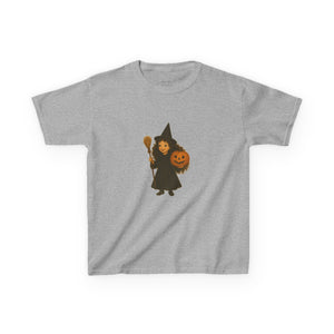 Kids Halloween Witch Tee Brunette