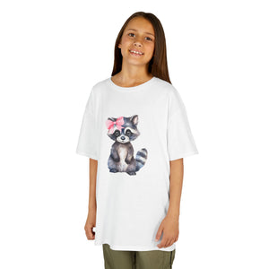 Bow Raccoon Kids Heavy Cotton™ Tee