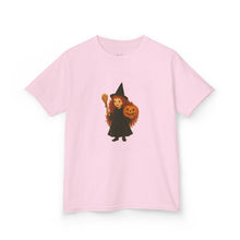 Load image into Gallery viewer, Kids Halloween Witch Tee Red Head