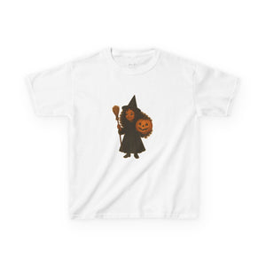 Halloween Kids Witch Tee African American