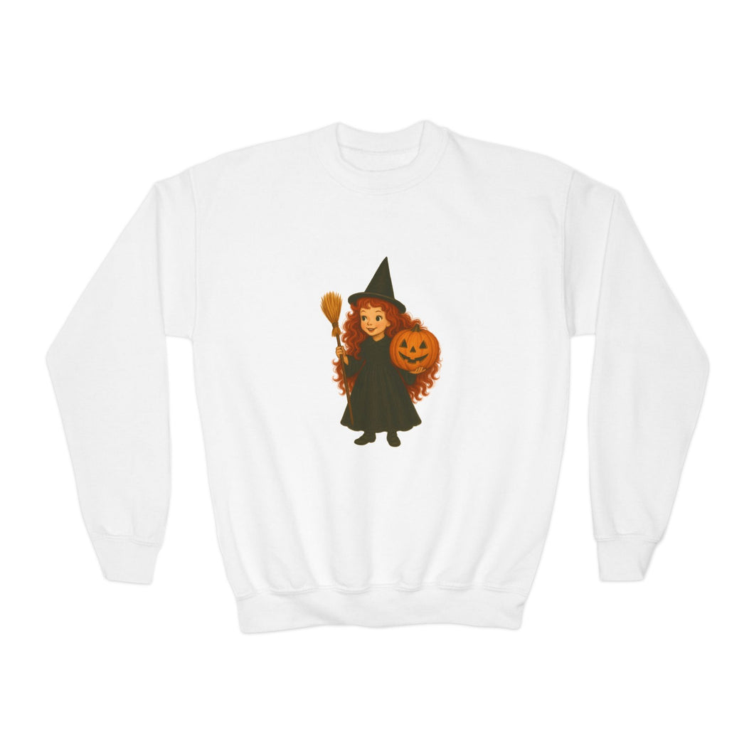 Youth Witch Sweatshirt Red Head