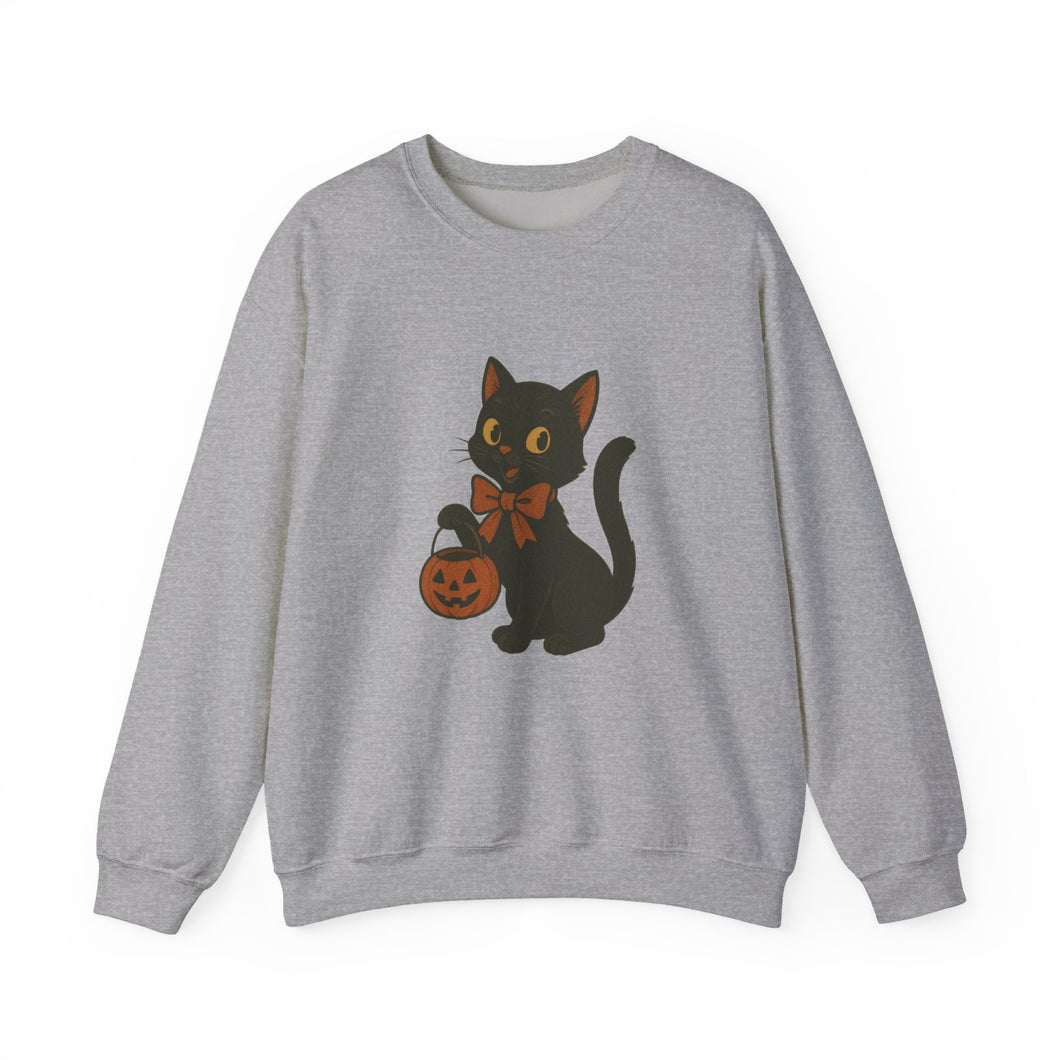 Adult Black Cat Sweatshirt