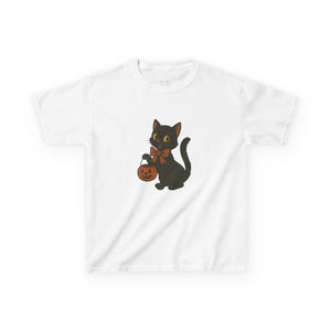 Youth Halloween Cat Tee