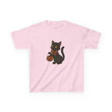 Load image into Gallery viewer, Youth Halloween Cat Tee