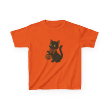 Load image into Gallery viewer, Youth Halloween Cat Tee