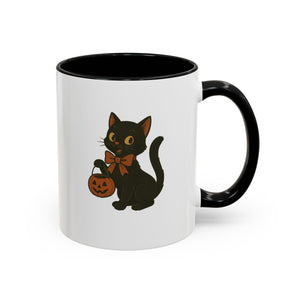 Cute Halloween Cat Coffee Mug