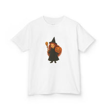 Load image into Gallery viewer, Kids Halloween Witch Tee Red Head