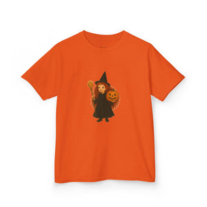 Kids Halloween Witch Tee Red Head