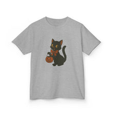 Load image into Gallery viewer, Youth Halloween Cat Tee