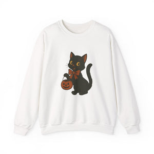 Adult Black Cat Sweatshirt