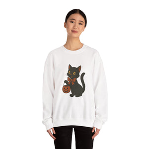 Adult Black Cat Sweatshirt