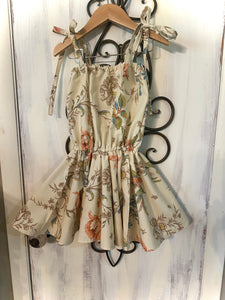 OOAK Vintage Floral 4/5T