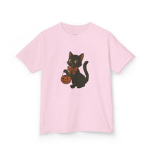 Load image into Gallery viewer, Youth Halloween Cat Tee