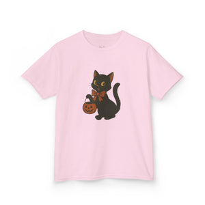 Youth Halloween Cat Tee