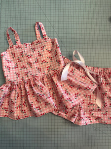 6/7Y Cherry 🍒 Set OOAK