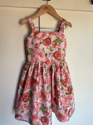 Pink Roses 6/7Y