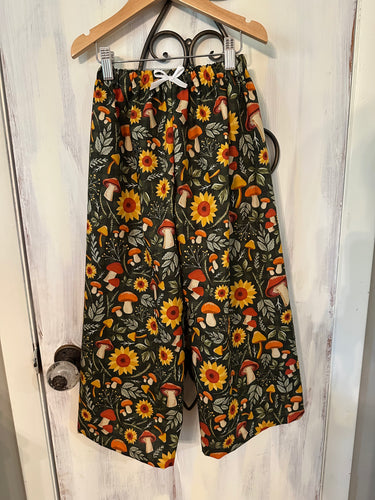 Wide Leg Mushroom Pants