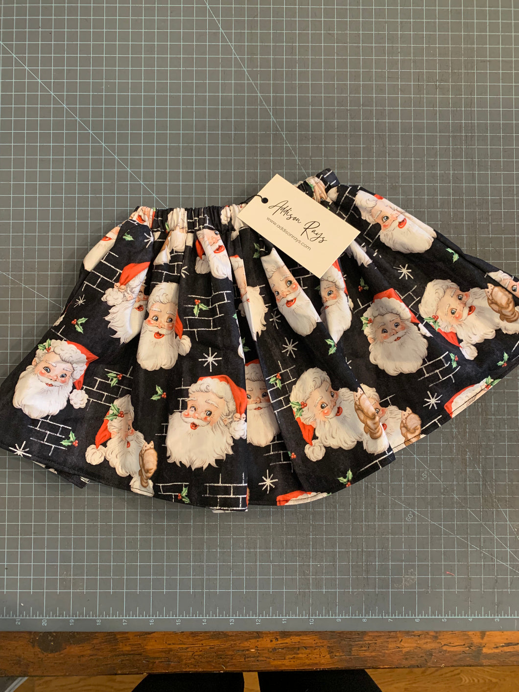 5/6T Santa Skirted Bloomers