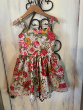 Load image into Gallery viewer, Garden Floral Tunic Top 6/7Y OOAK