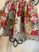 Load image into Gallery viewer, Garden Floral Tunic Top 6/7Y OOAK