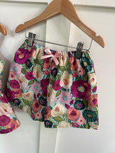 Load image into Gallery viewer, Flower Garden 7/8Y Top and Shorts