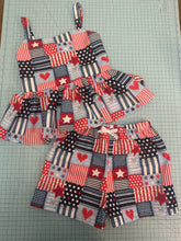 Load image into Gallery viewer, Patriotic Set 7/8Y