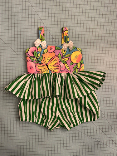 Green Bright 2 Piece Set 2/3T