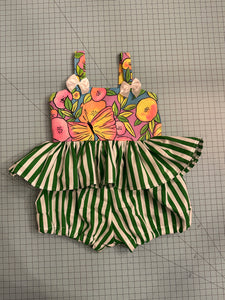 Green Bright 2 Piece Set 2/3T