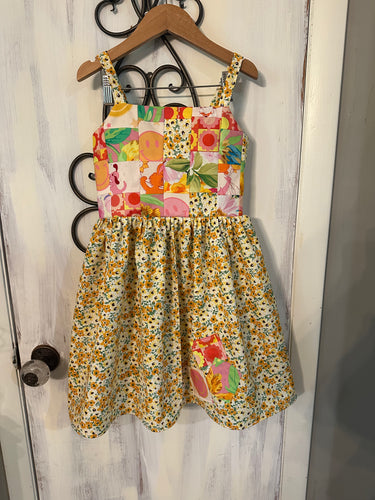 Patchwork Dress 7/8Y