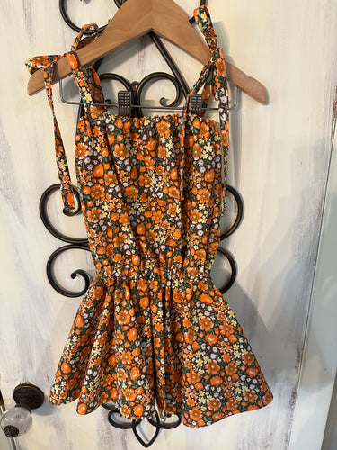 Orange Floral