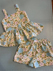Pastel Floral Set 6/7Y